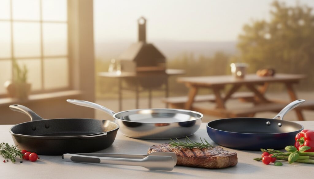 Die richtige Pfanne für Grillfans