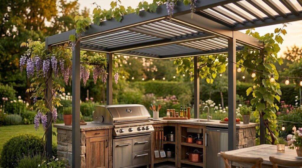 Grillplatz perfekt überdachen