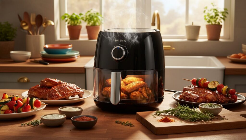 Schnelle BBQ-Gerichte im Airfryer