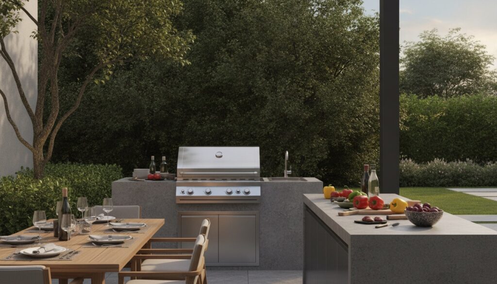 grillplatz modern gestalten